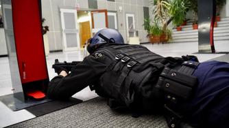 Exercice de sécurité civile au palais des Congrès de Vittel