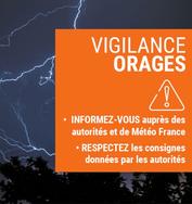 Vigilance orange orages