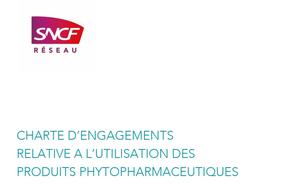Charte d'engagements SNCF Réseau relative à l'utilisation des produits phytopharmaceutiques