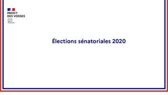 Elections sénatoriales 2020 